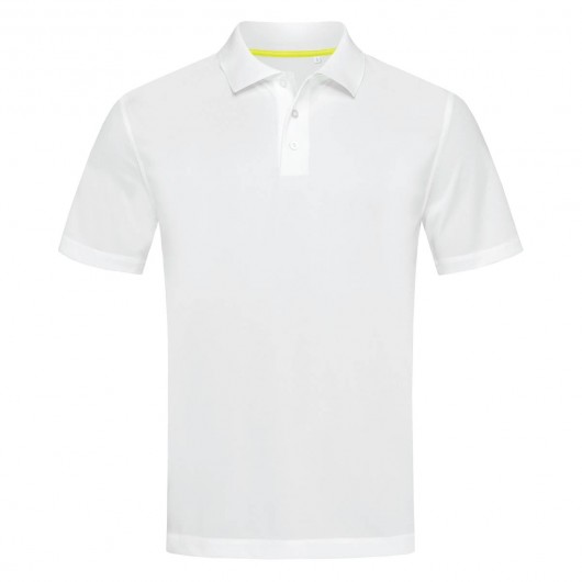 Mens Active 140 Polo White